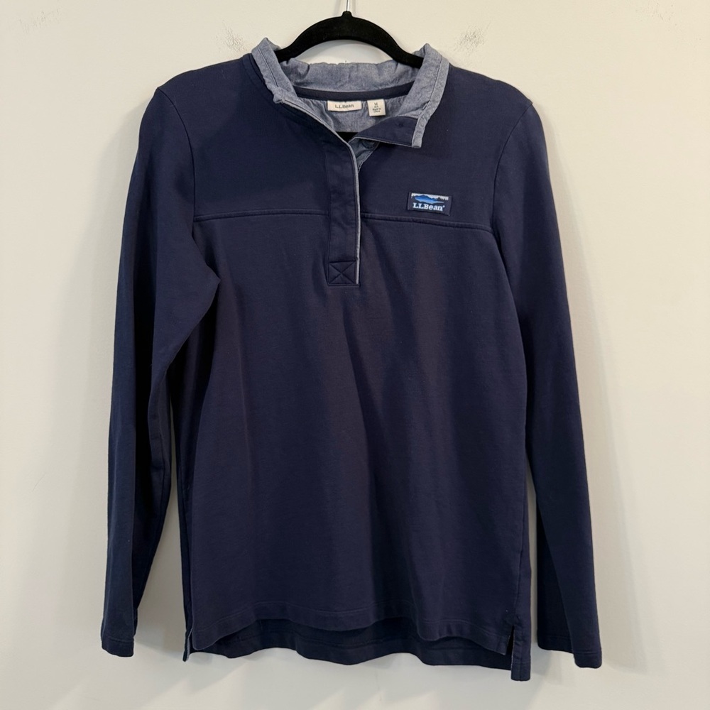 Women’s L.L. Bean Dark Blue Pullover Sweater